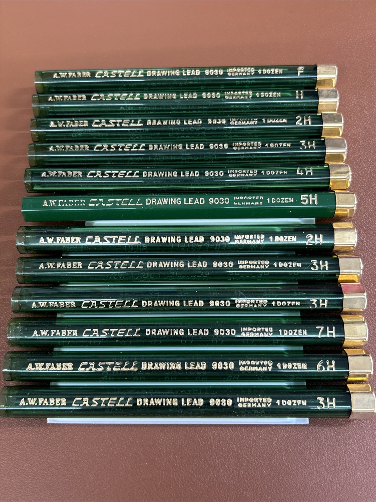 A.W. Faber Castell Drawing Leads Mixed 9030 Preowned