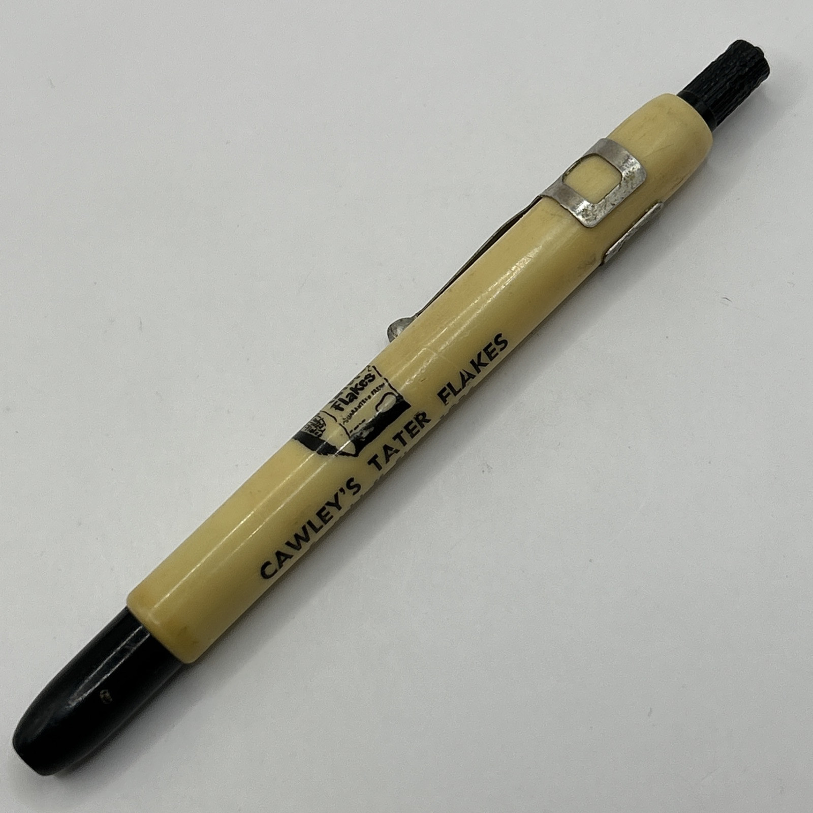 VTG Listo Mechanical Crayon CAWLEY’S TATER FLAKES Scottsbluff, NE