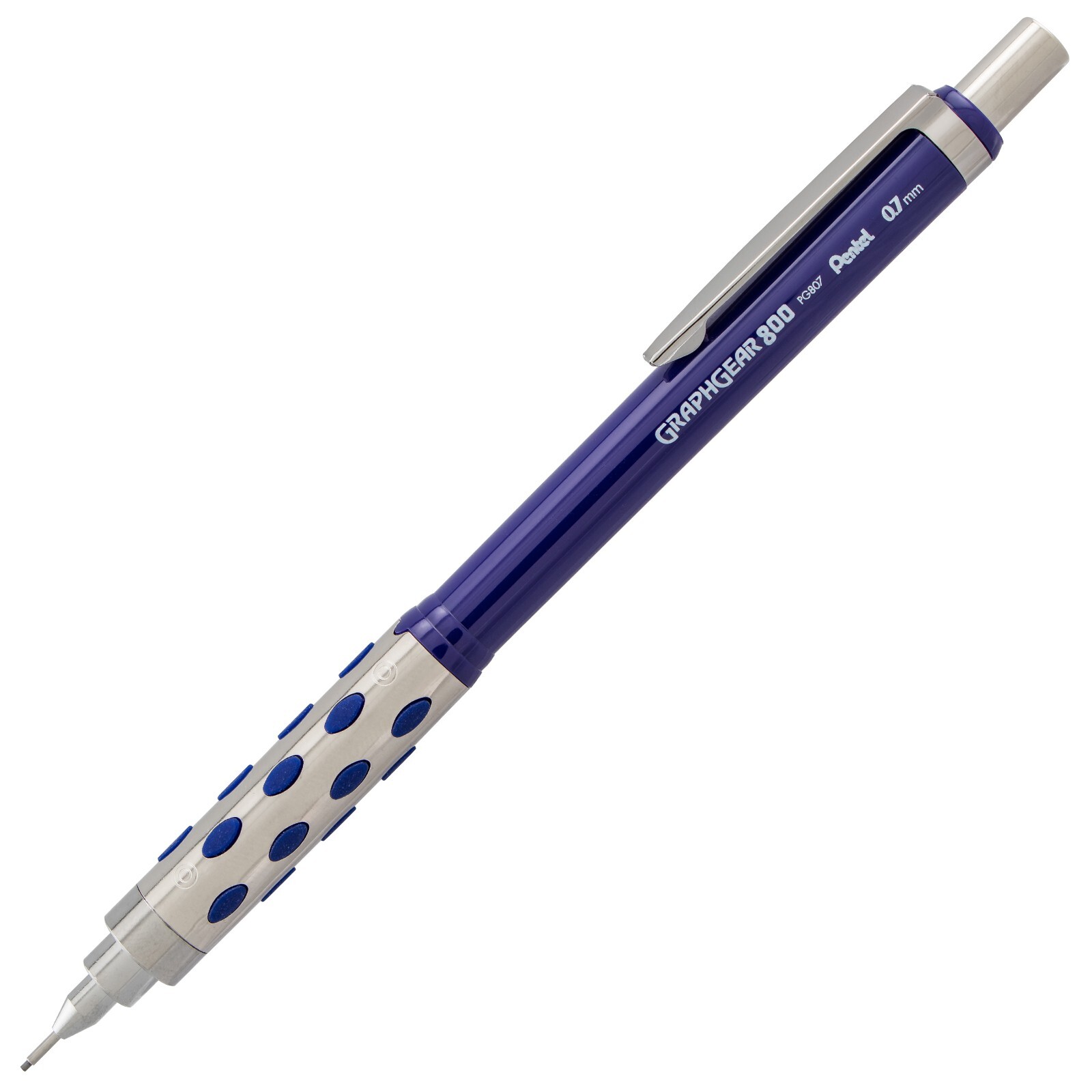 GraphGear800 Automatic Drafting Pencil (0.7mm)4PK (Blue,White,Pink and Violet)