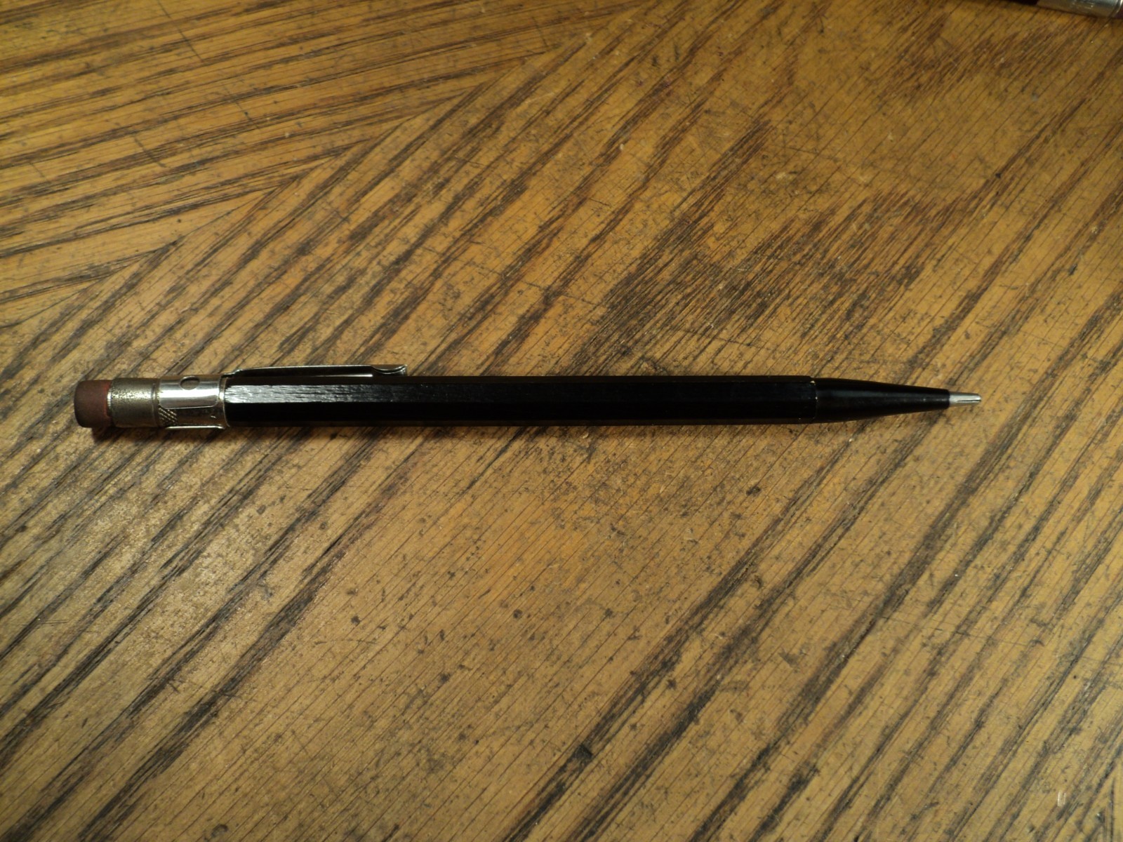 Vintage Wood Shaft Mechanical Pencil Midland Mutual Fire Ins Co Newton Kansas