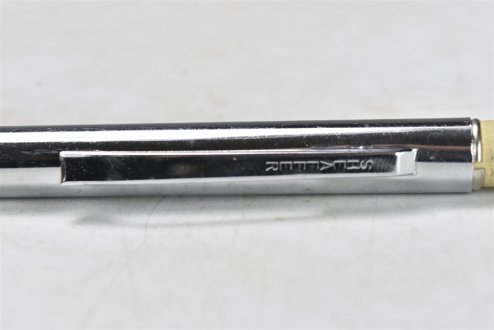 Vintage 1960’s SHEAFFER BLACK & CHROME MECHANICAL PENCIL ERASER TIP #08679