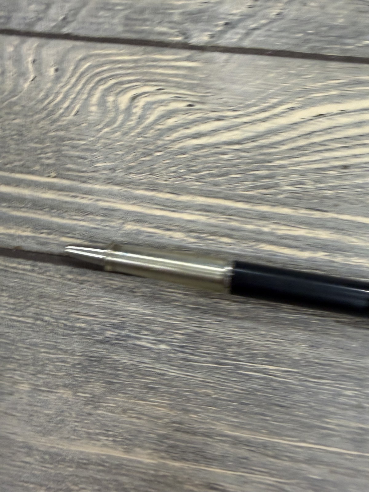 Papermate 2 Heart Chrome Pen Black Silver – Double Heart