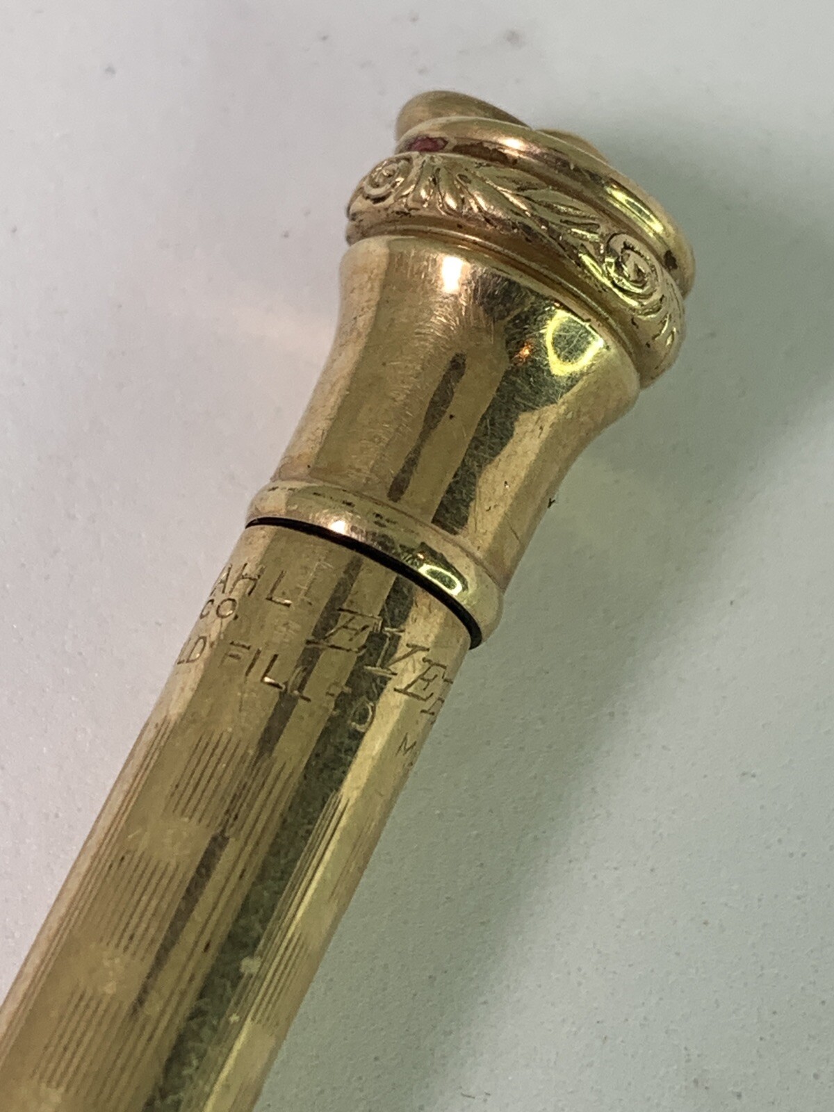 Wahl Eversharp Gold Filled Mechanical Pencil 4 Inch Tested Works Antique