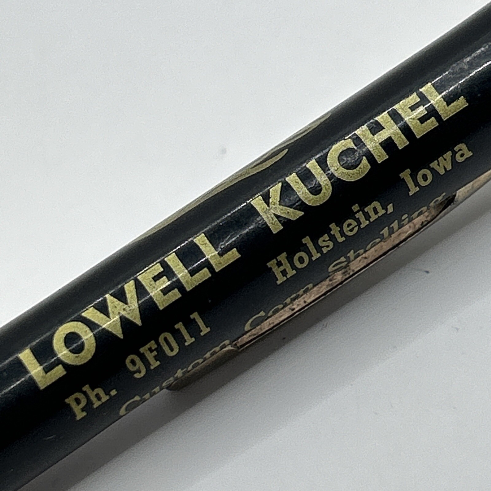 VTG Mechanical Pencil LOWELL KUCHEL Holstein, IA Custom Corn Shelling