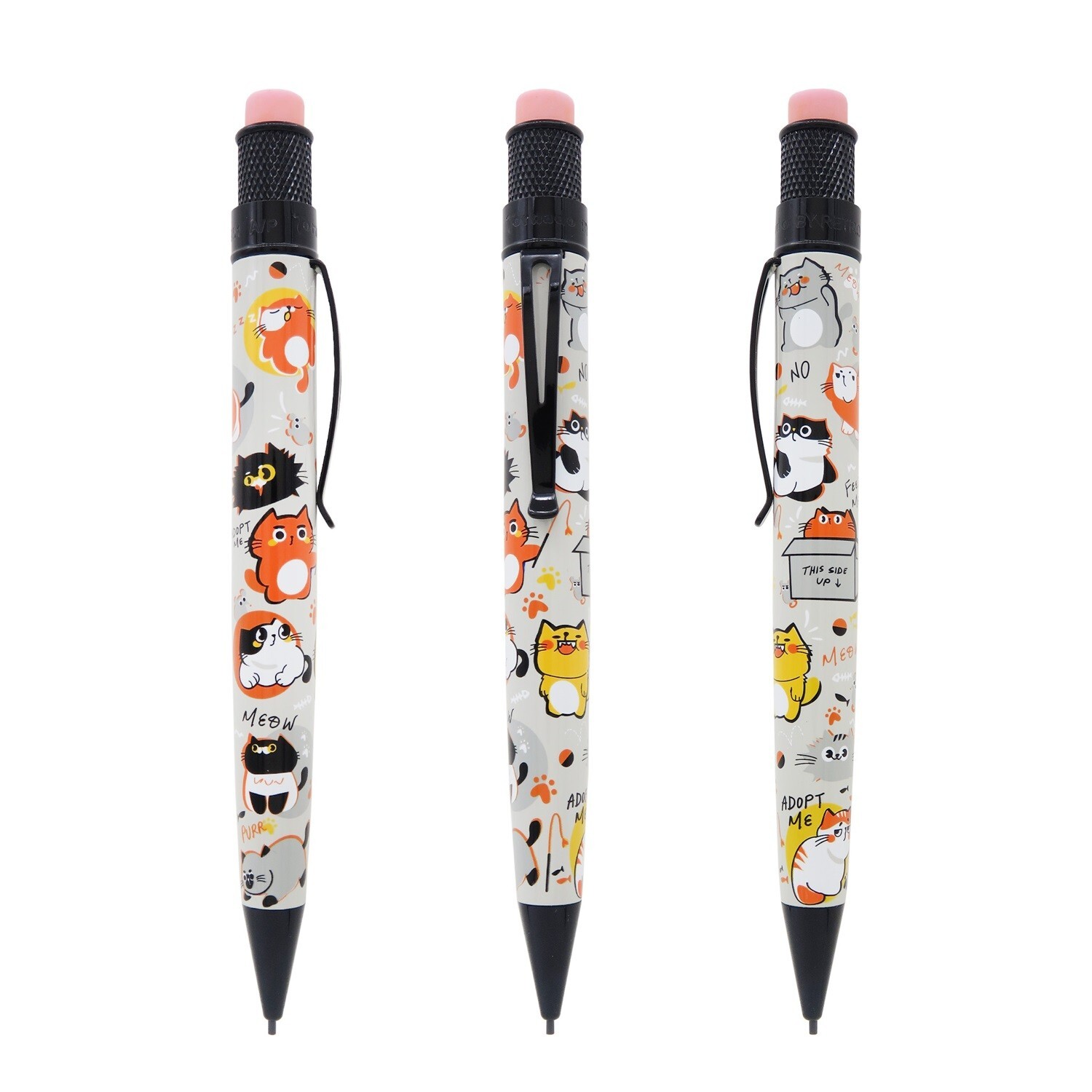 Retro 51 Cat Rescue Series 5 Mechanical Pencil VRP-2332