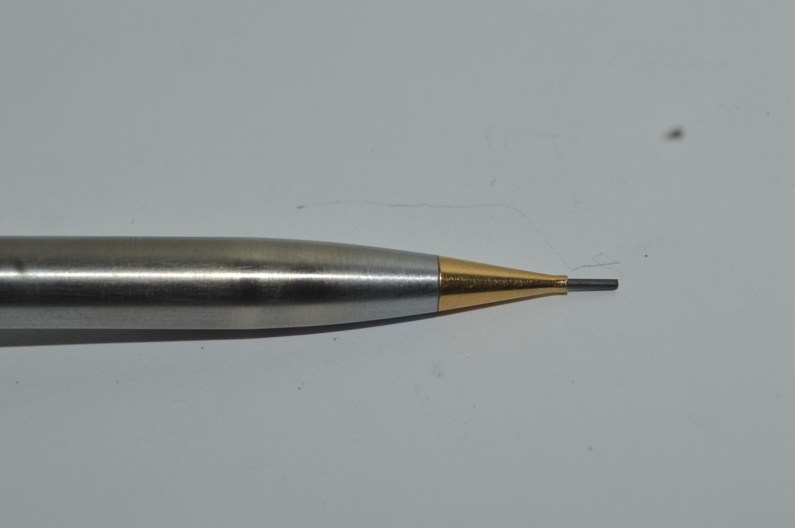 Sheaffer STYLIST Mechanical Pencil 0.9mm Brushed St Steel GT USA Made 1960’s