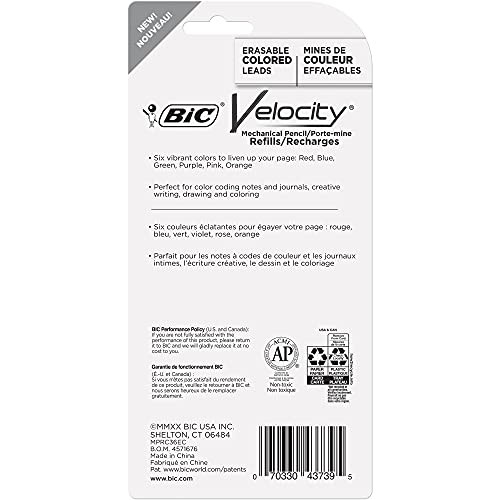 Velocity Colored Lead Mechanical Pencil Refills – Medium Point (0.7mm) – Model 0