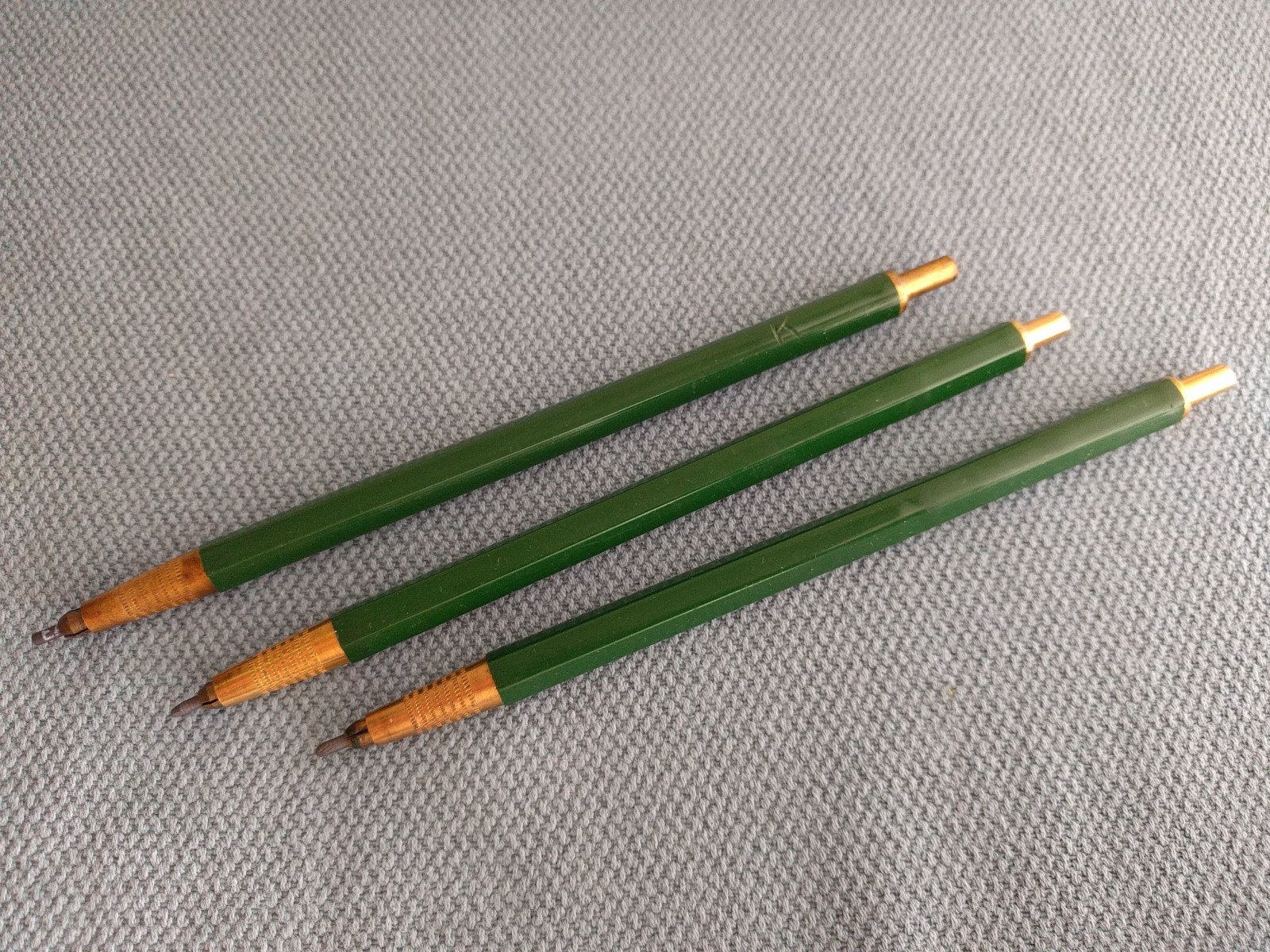 Vintage A.W. FABER Castell Locktite Lead Holders & Refill Lead 9030 Lot