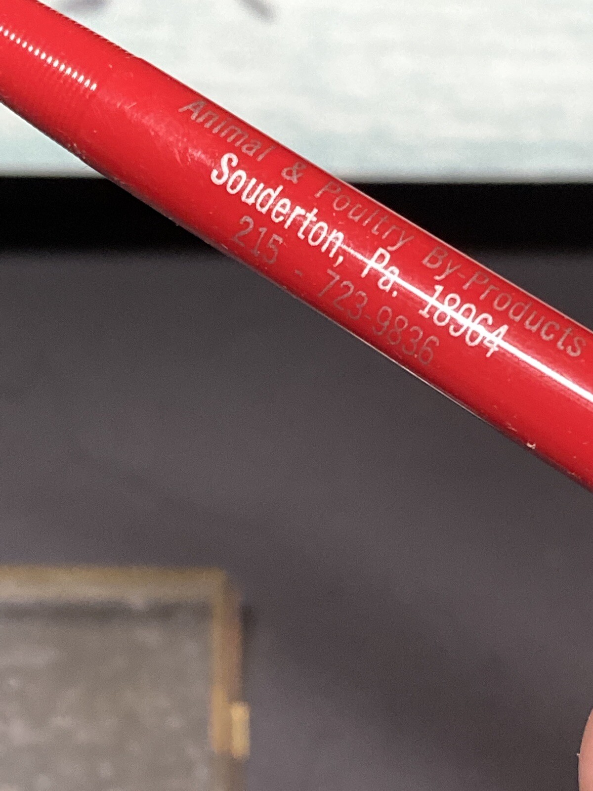 Advertising Pen Pencil Set North Pen Hide Animal Poultry Souderton Pa Ritepoint