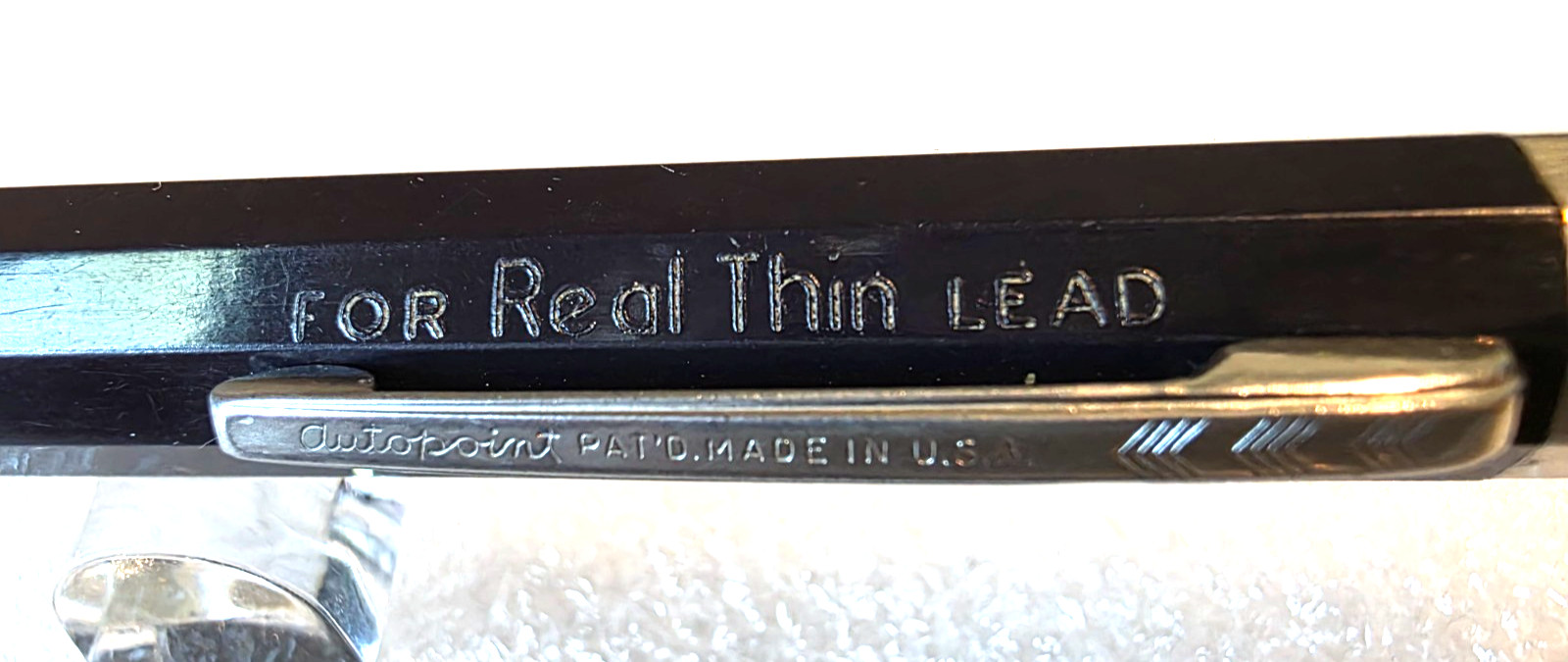 Vintage (Large Autopoint) MELVIN STONE Advertising Mechanical Pencil Rare 1960’s