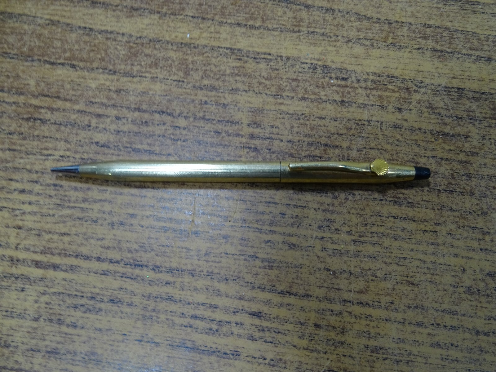 cross 1/20th 12k mechanical pencil Shell Oil Advertising