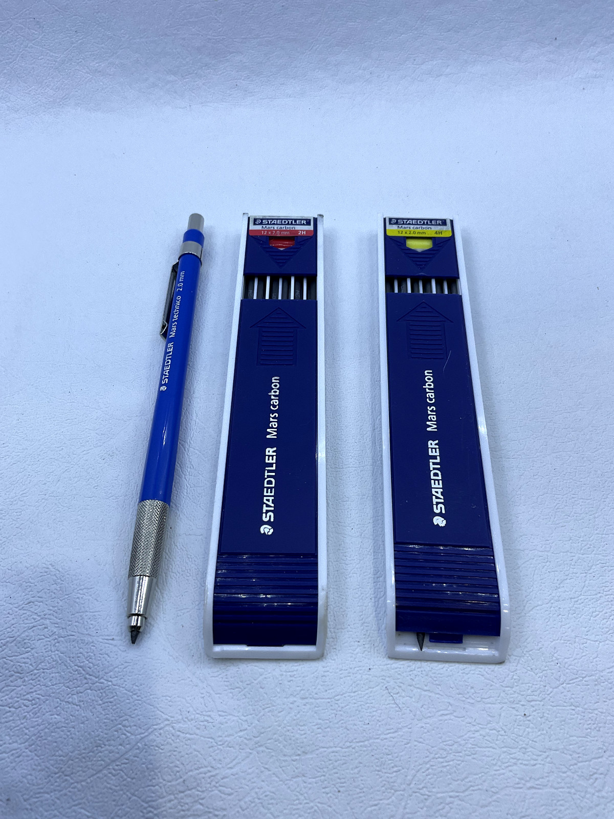 STAEDTLER Mars technico 2.0 + Mars Carbon 12X2.0mm 2H & 4H