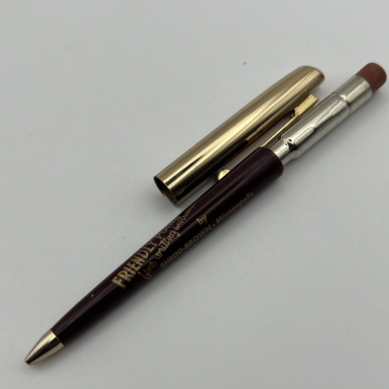 VTG Mechanical Pencil Shedd-Brown Salesman Sample