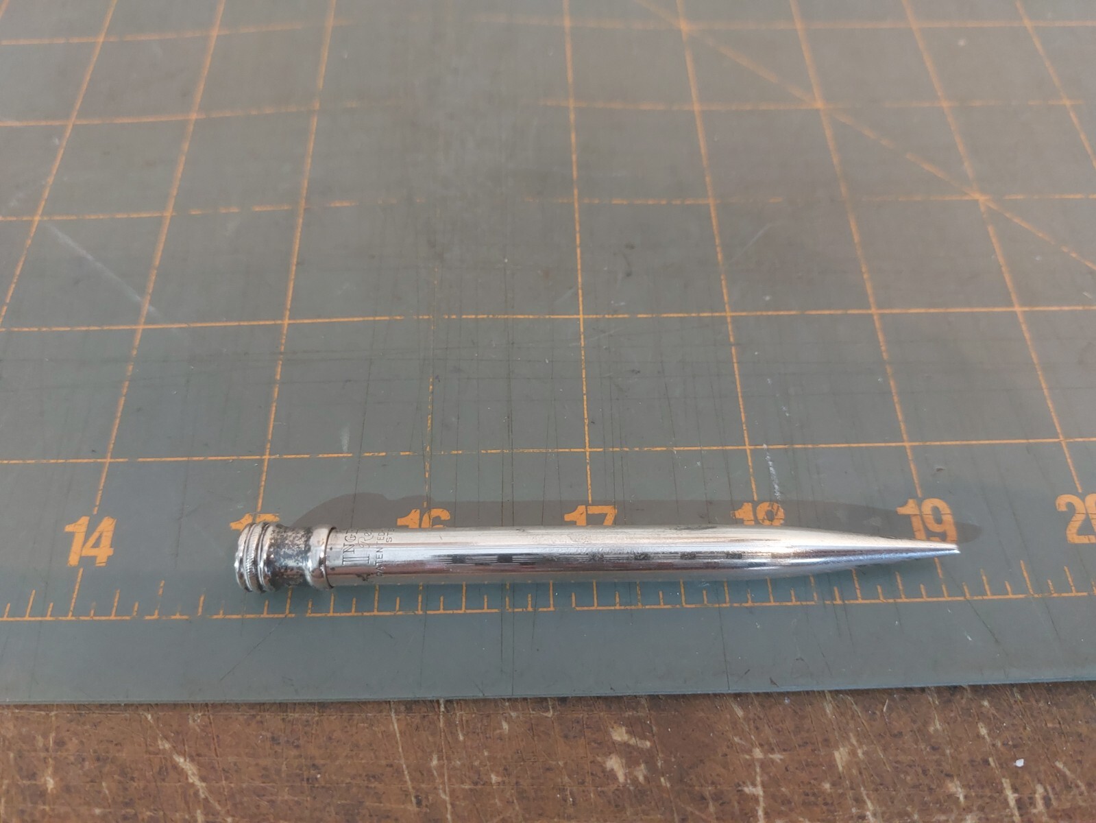Vintage Ingersol Redipoint Sterling Silver Twist Mechanical Pencil