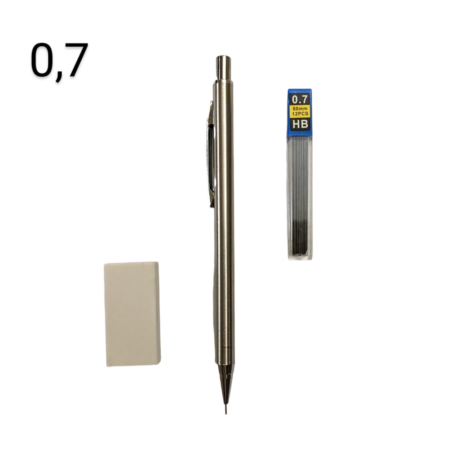 4 Set Mechanical Pencils 0.3, 0.5, 0.7, 0.9mm