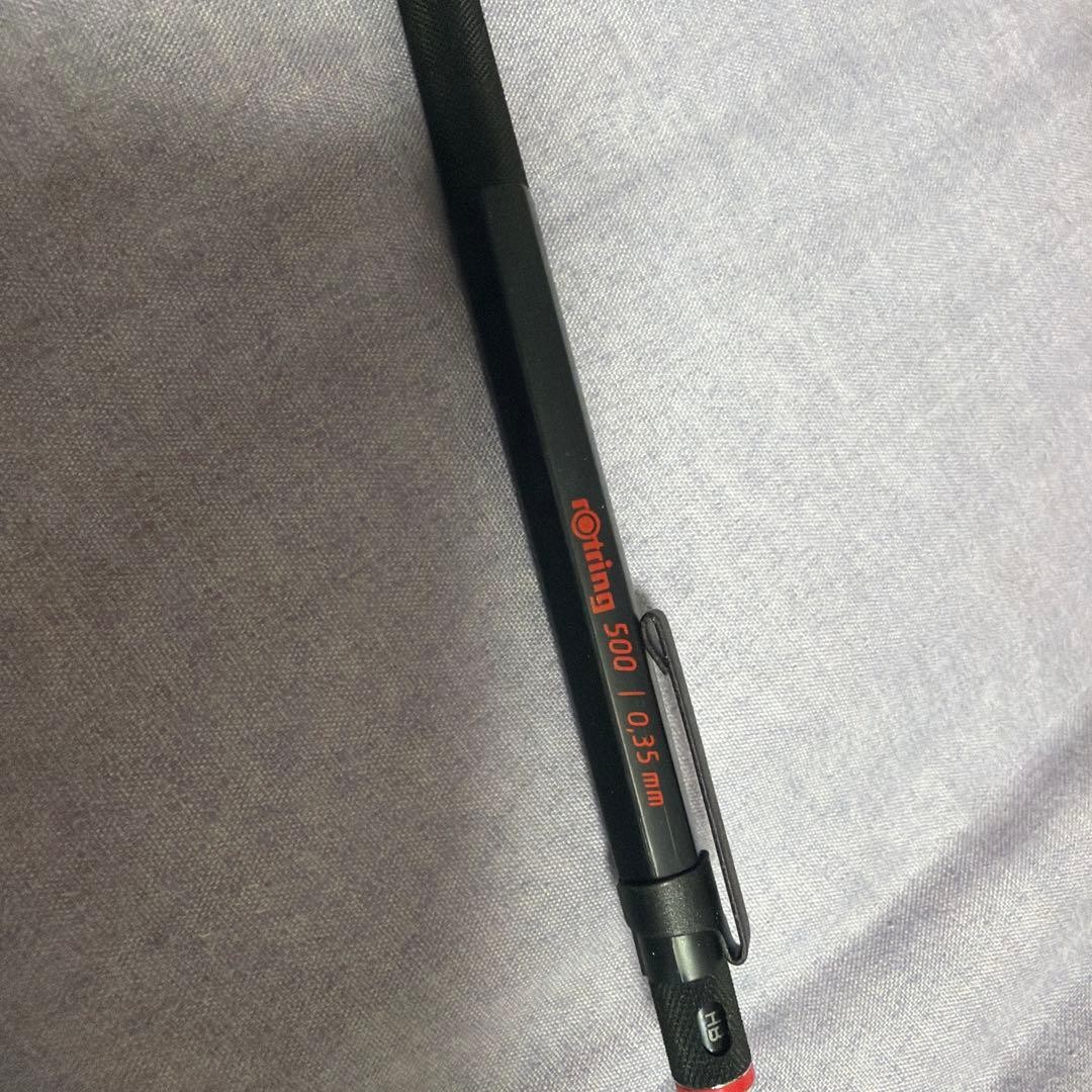 ROTRING 500 bk mechanical pencil 0.3(0.35)mm knock type