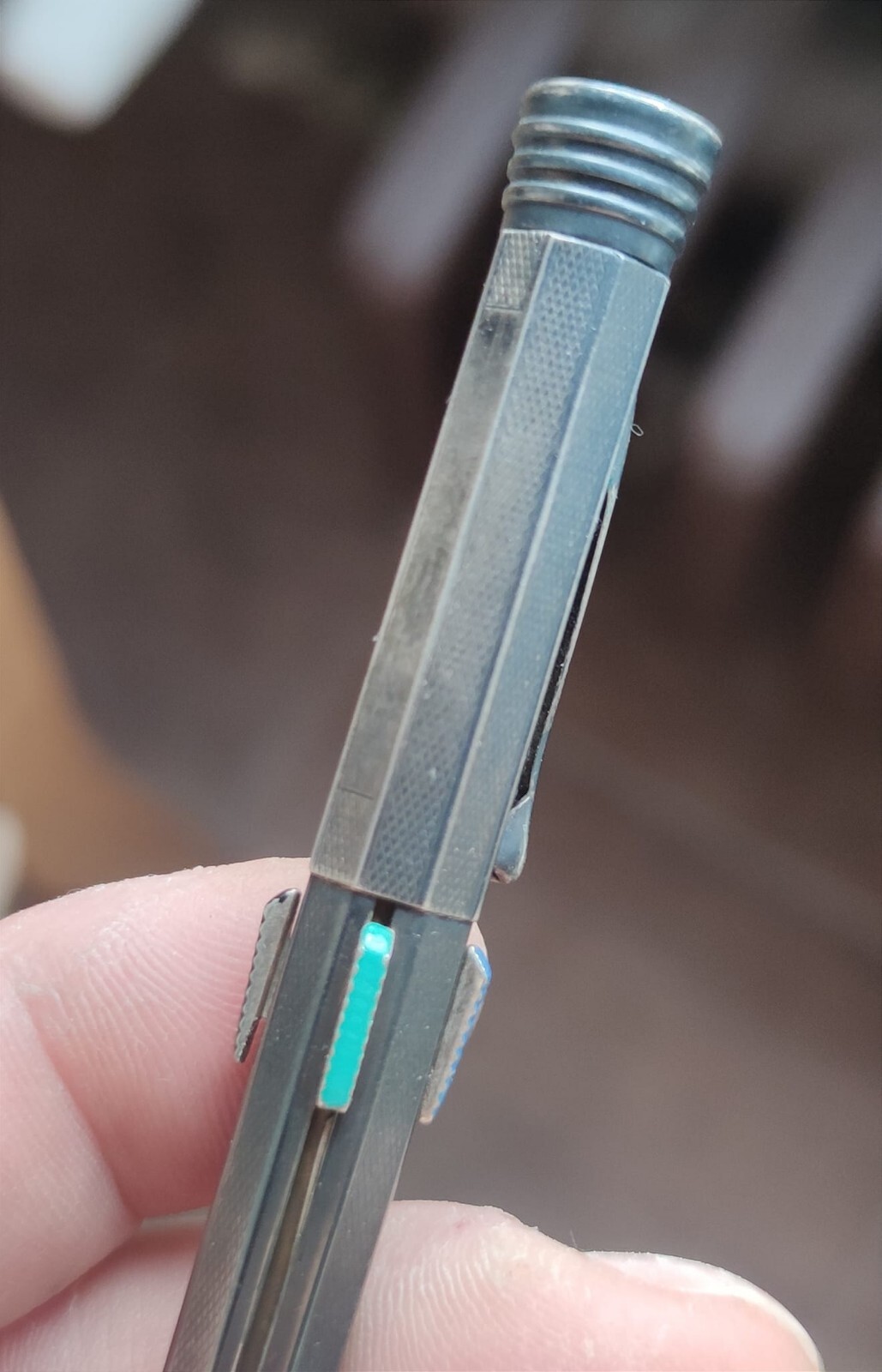 🔴FEND 4 Colors BAYER Super Norma Pat. 900 Silver Mechanical pencil 1930s🔴RR!
