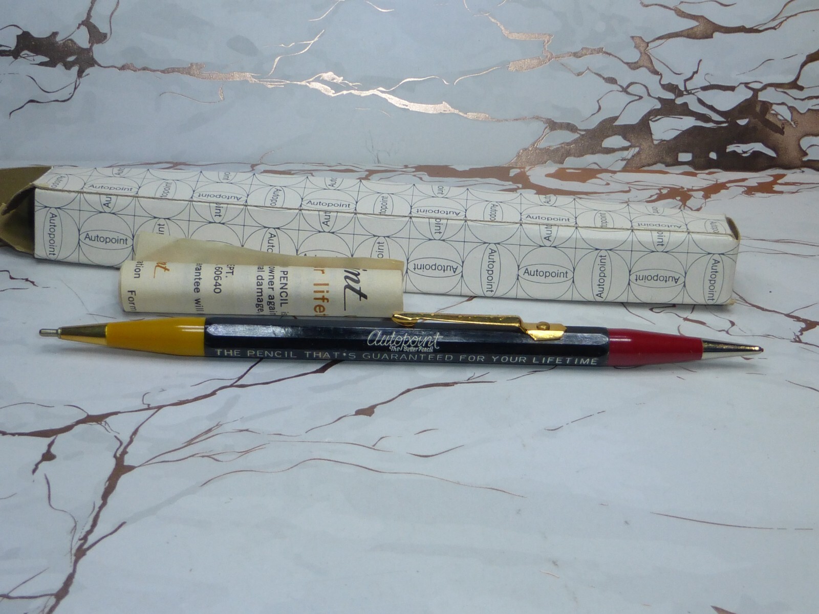 Vintage Circa 1969 Autopoint Sales Giveaway 0.5mm/0.9mm Mechanical Pencil #3108