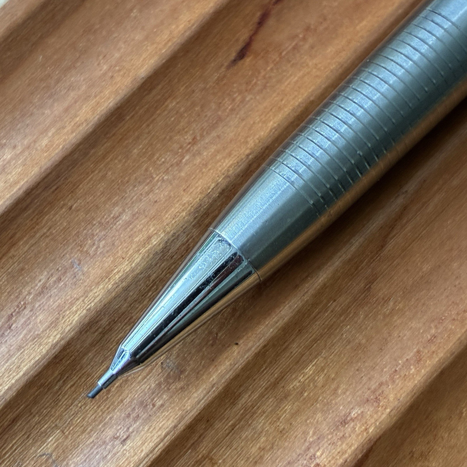 Pilot Mechanical Pencil Murex Stainless Steel Barrel Etched 0.5 mm Made in Japan