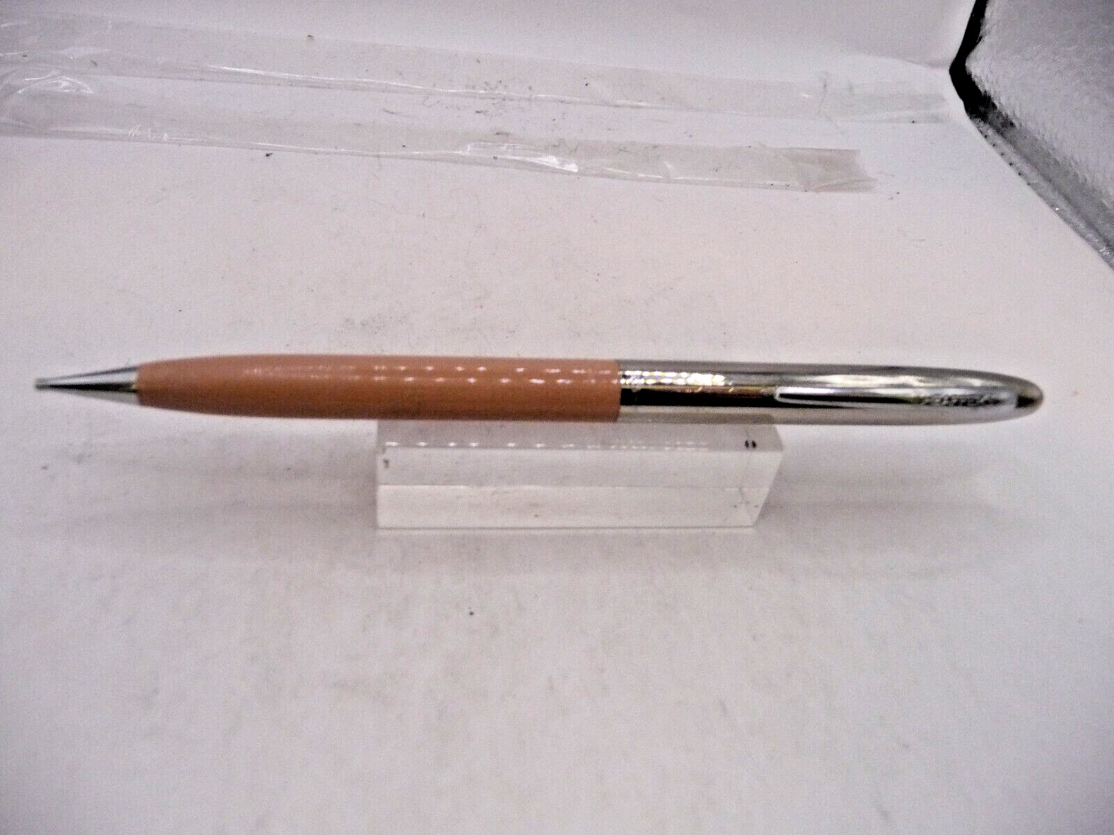 Sheaffer Vintage Craftsman with chrome cap pencil–Biege-new old stock