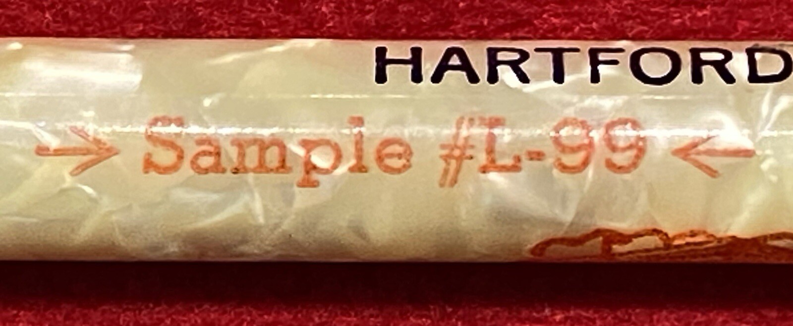 VINTAGE *PROVINCIAL LIFE INSURANCE CO.* HARTFORD CONN MARBLED MECHANICAL PENCIL!