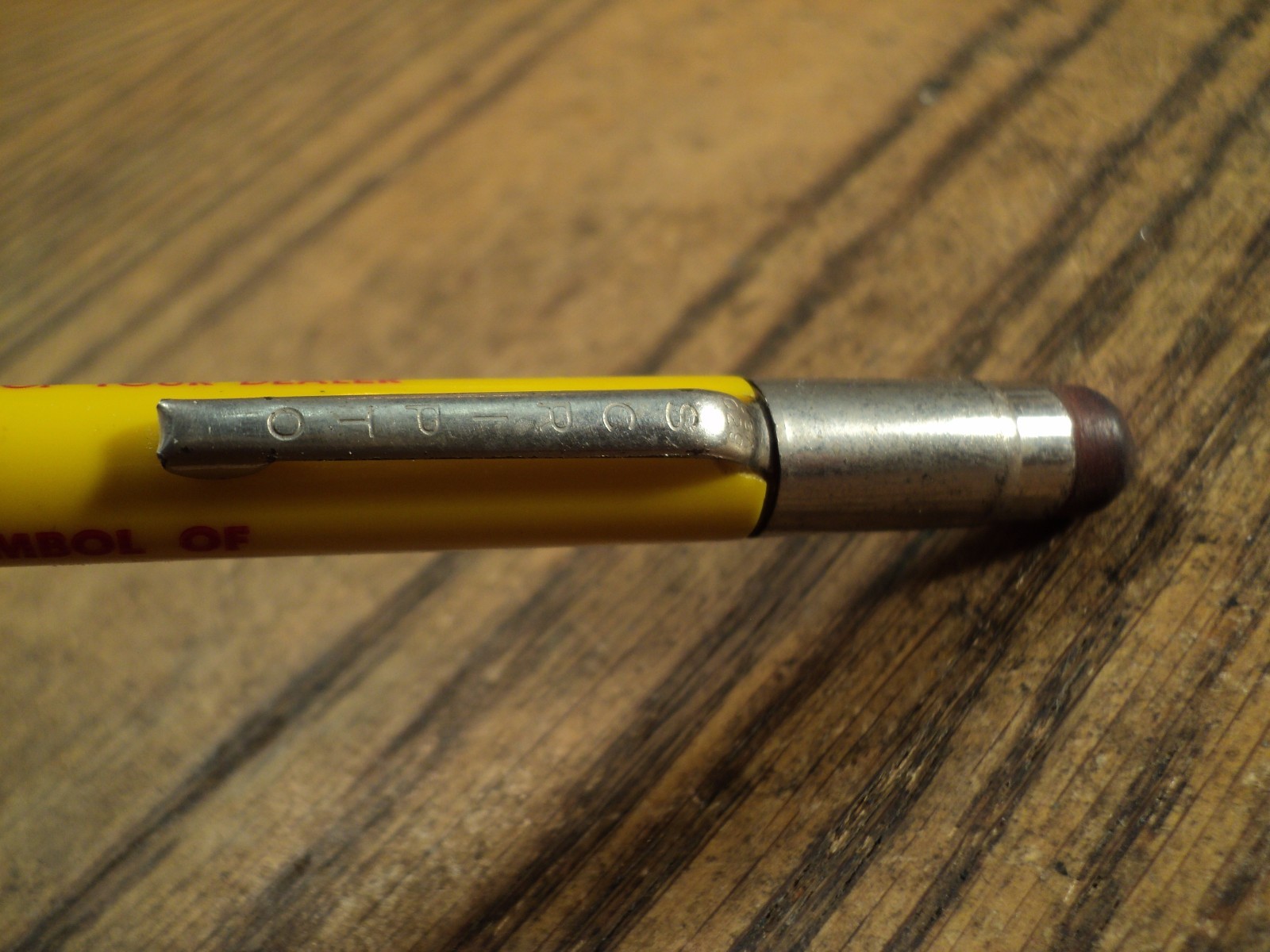 Vintage Scripto Mechanical Pencil Tomahawk-Clarke-Carlson Corn Combine Research