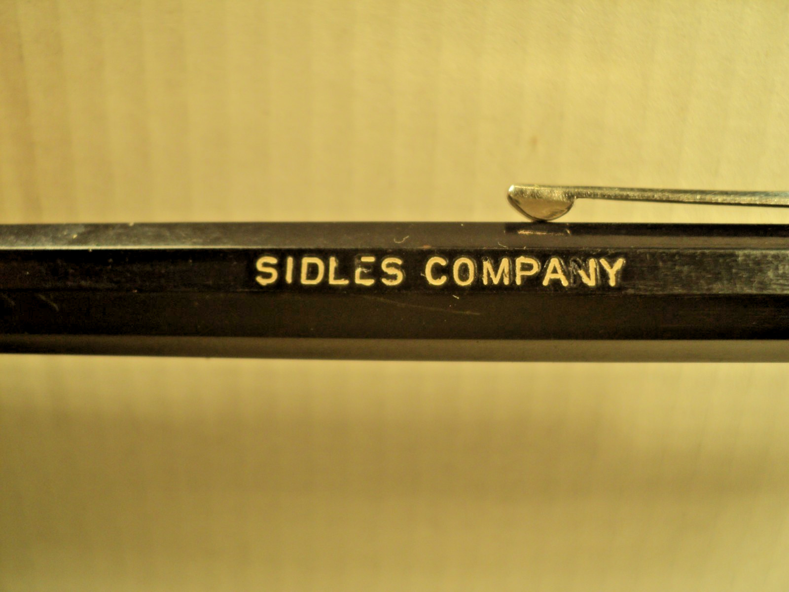 Vintage Autopoint Mechanical Pencil Advertising Sidles Company 5-5/8″ USA C