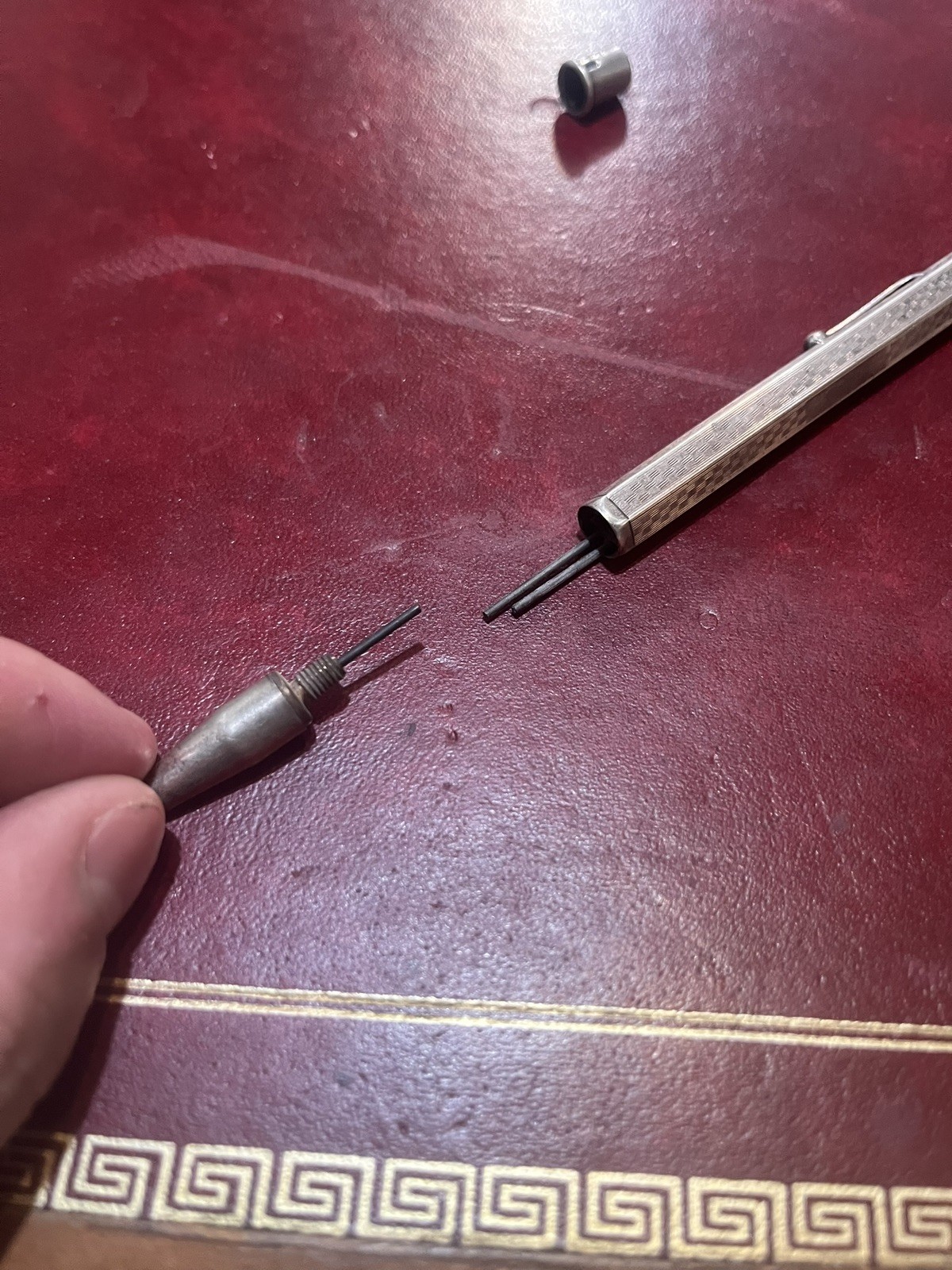 Antique Sterling Mabie Todd & Co. NY Silver Fyne Poynt Mechanical Pencil