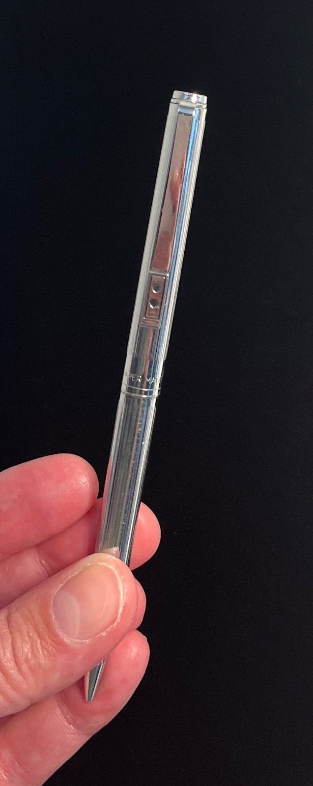 Paper Mate Regular Grip Mechanical Pencil St Steel 0.9mm 1980’s USA