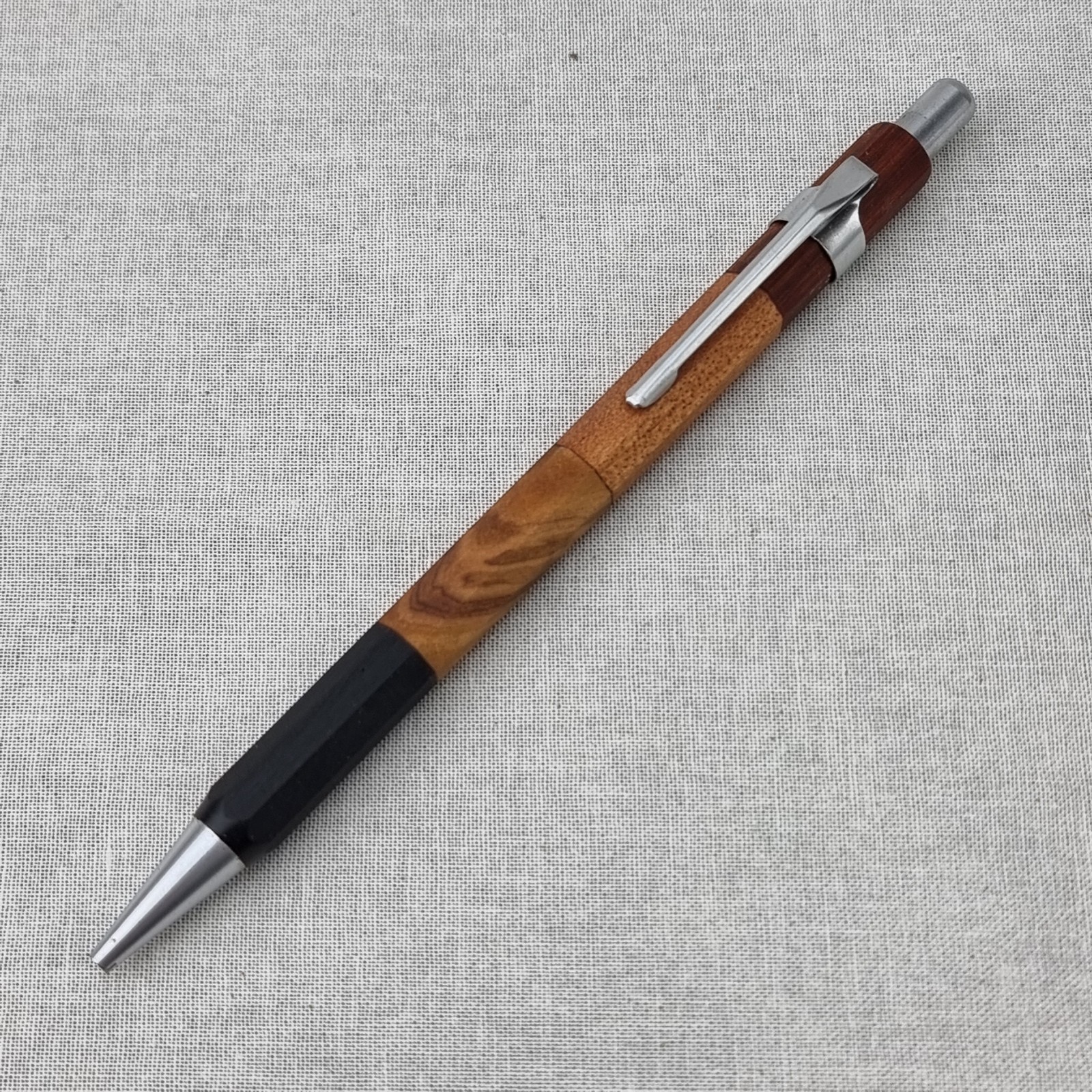 Hand Crafted 2.0mm Mechanical Pencil with Octagonal Wood Barrel