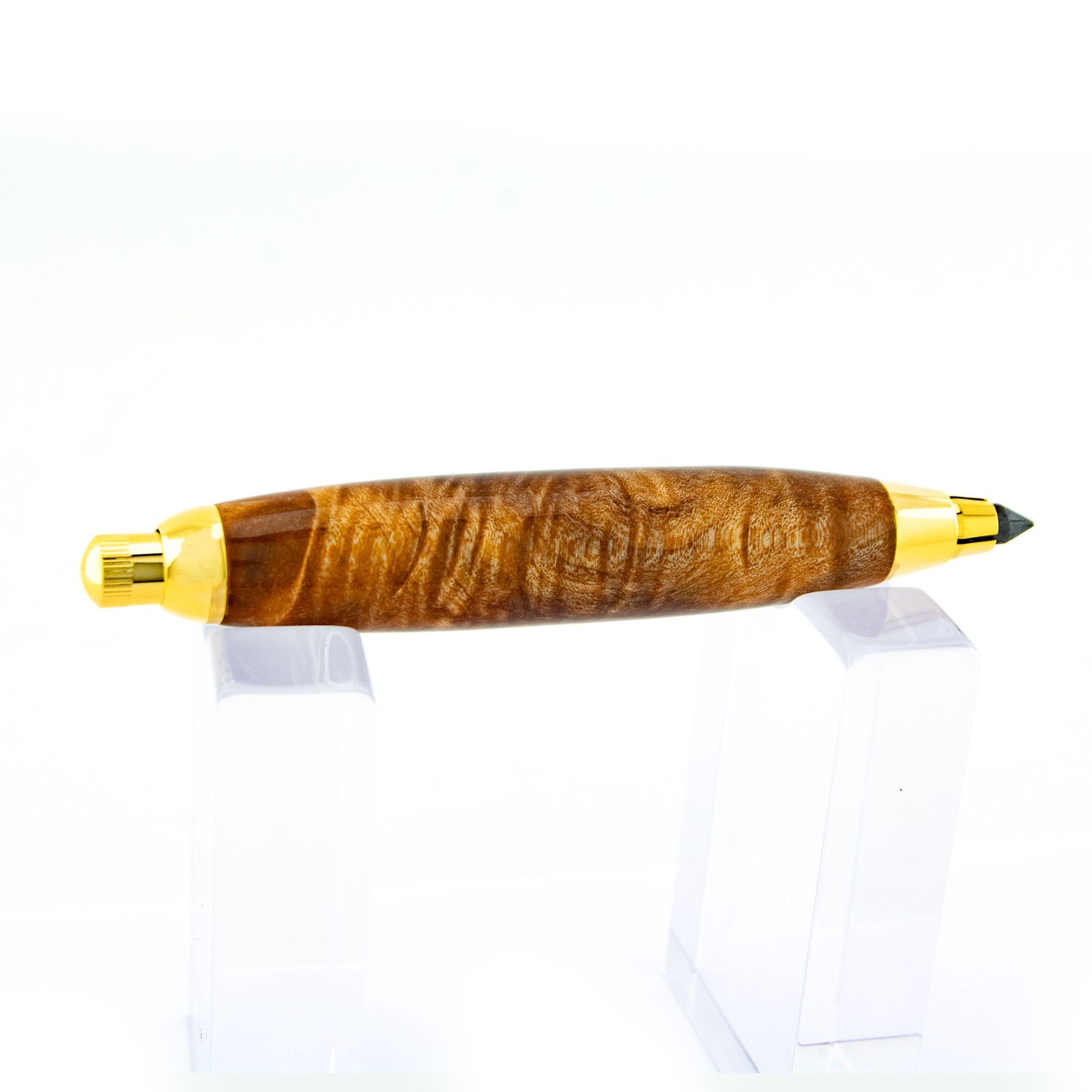 Artisan Handcrafted 5.6mm Lead Holder Clutch Artist Sketch Pencil Maple Wood