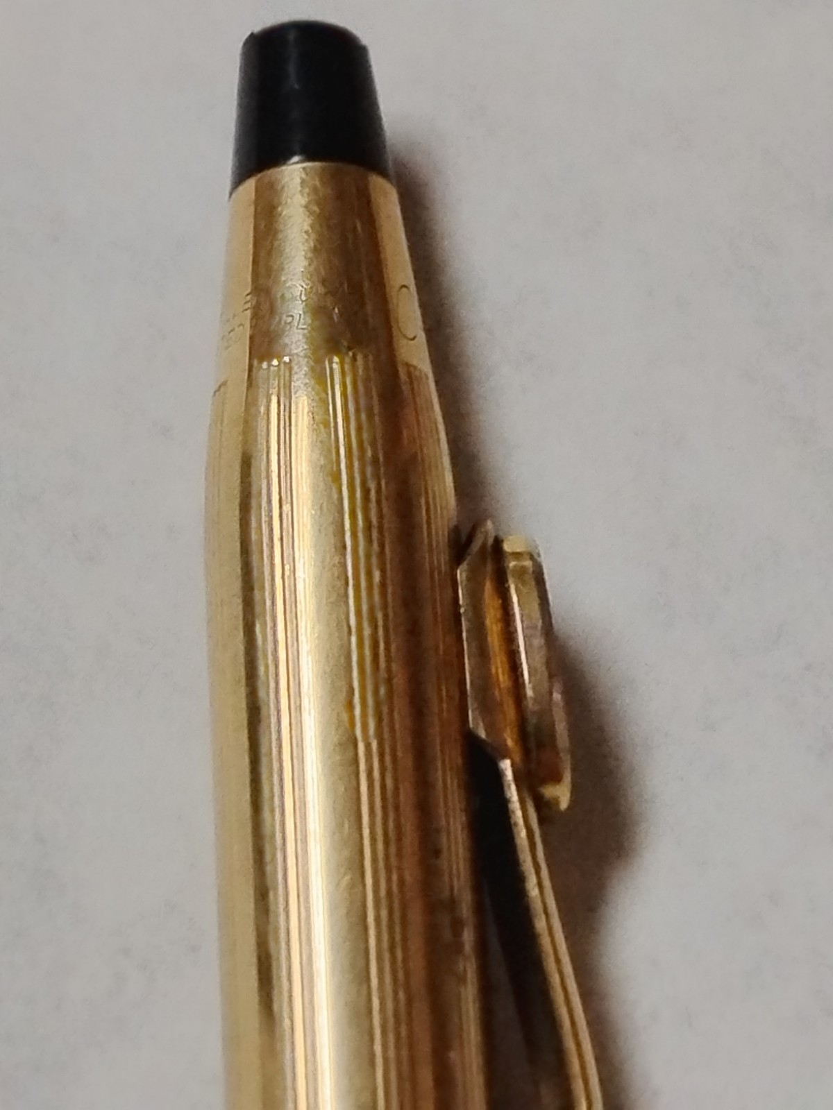 VTG Cross 10k Gold Filled Pen with J&L Steel Logo Tested And Working #L0