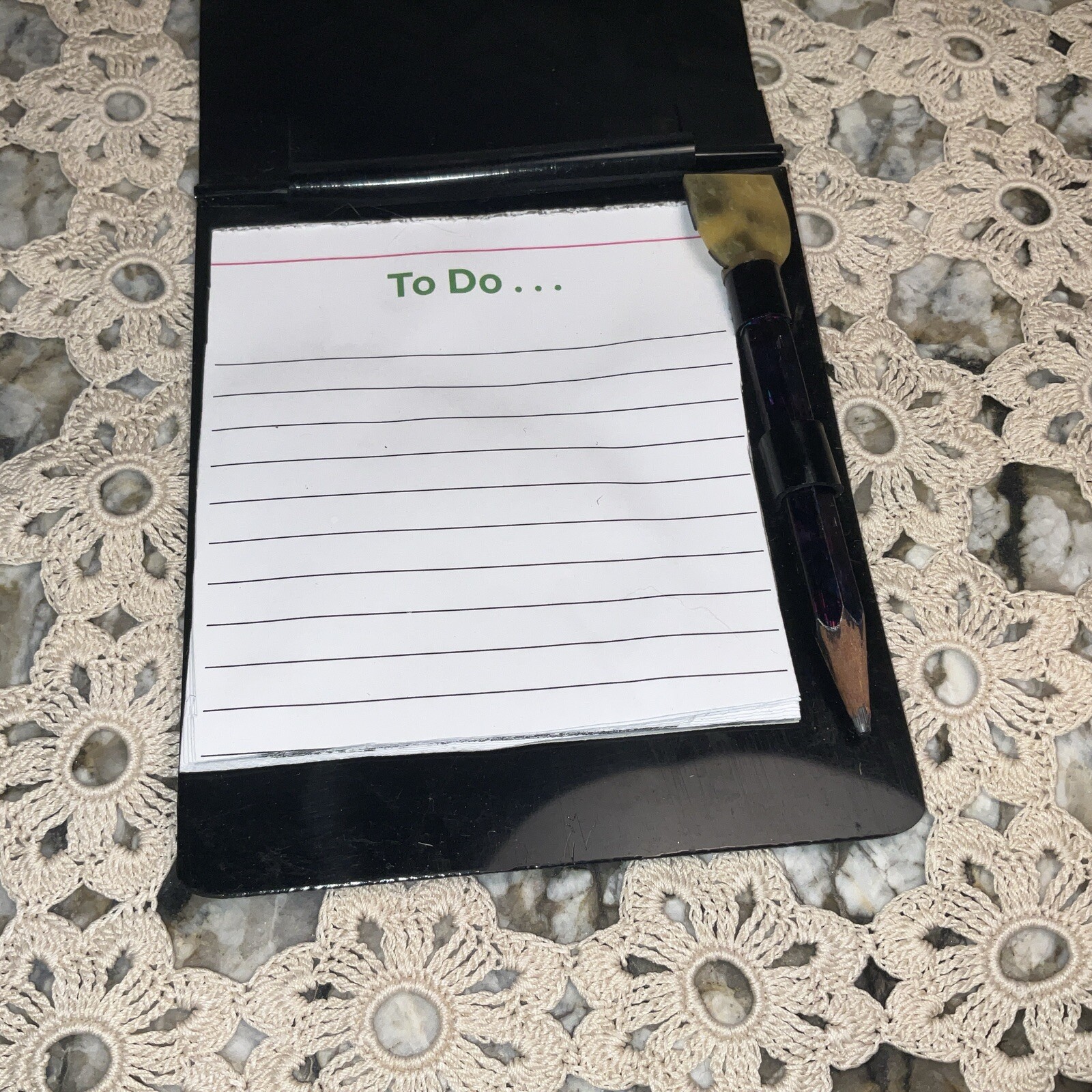 Vintage Bakelite Rare Notebook with Pencil Rare Estate