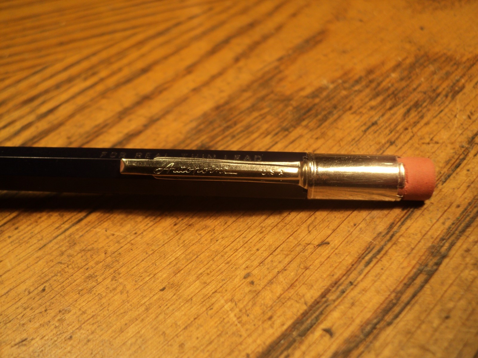 Vintage Autopoint Mechanical Pencil Lincoln Telephone & Telegraph Co 5-1/2″ F
