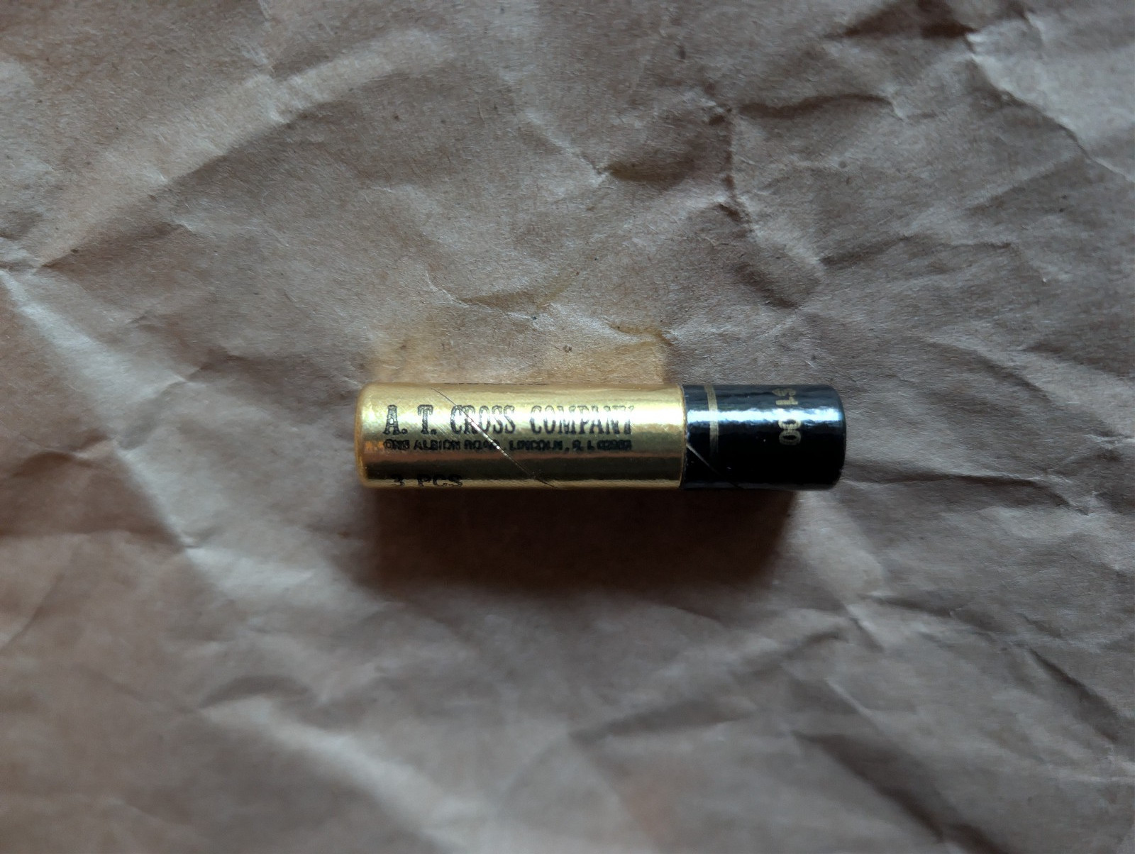CROSS VINTAGE Pencil Eraser Refills : 12 Tubes : 3 Erasers In Each Tube : NOS