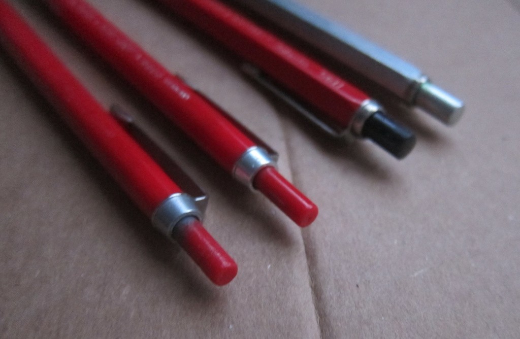 A.W. Faber Sure Grip 6803 KIN Adapto 5611 Pencil Drafting Clutch Lead Holders