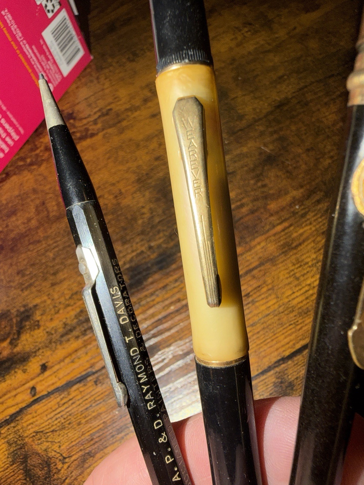 Vintage Mechanical Pencils (3) And One Vintage Paper Mate Pen