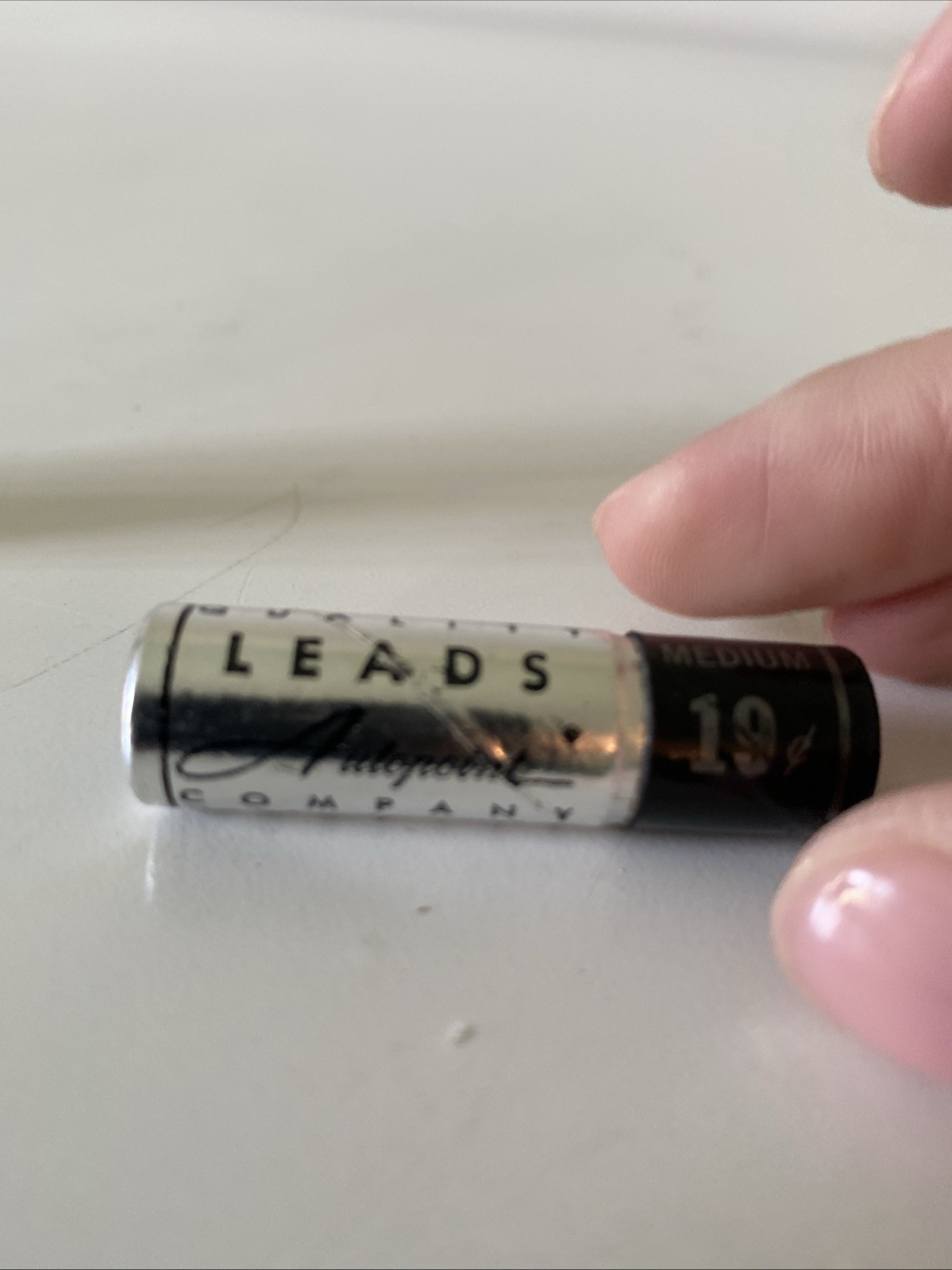 VTG 3 AUTOPOINT PENCIL LEAD BLACK NO. 512 H / HARD /REAL THIN 0.9MM (OR) 0.36″