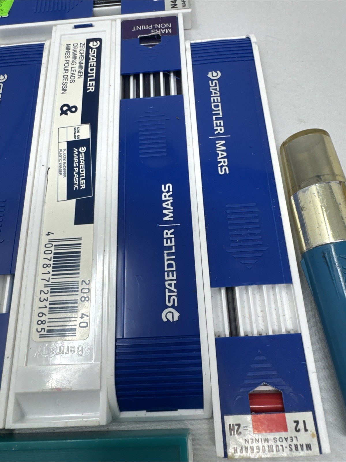 Turquoise Eagle Drawing Leads & Staedtler Mars refills MIXED LOT