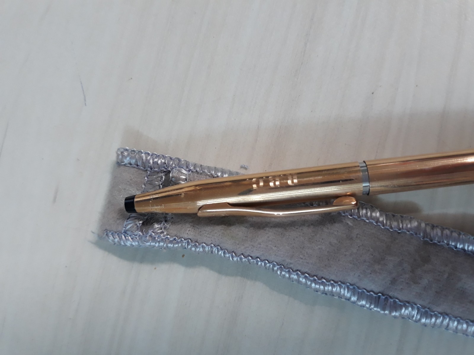 Cross 1/20 14K Gold Filled Pencil Lightly Used Excellent Condition With Pouch