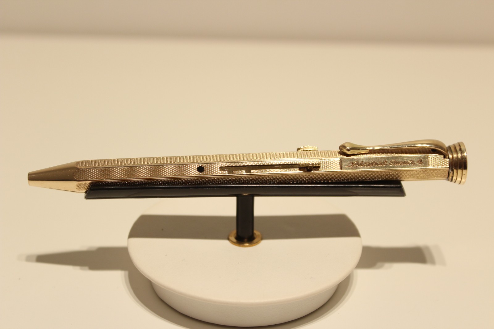 WW2 ERA RARE BEAUTIFUL GERMANY GOLD PLATED MECHANICAL PENCIL “ADMIRAL” JUNIOR 4