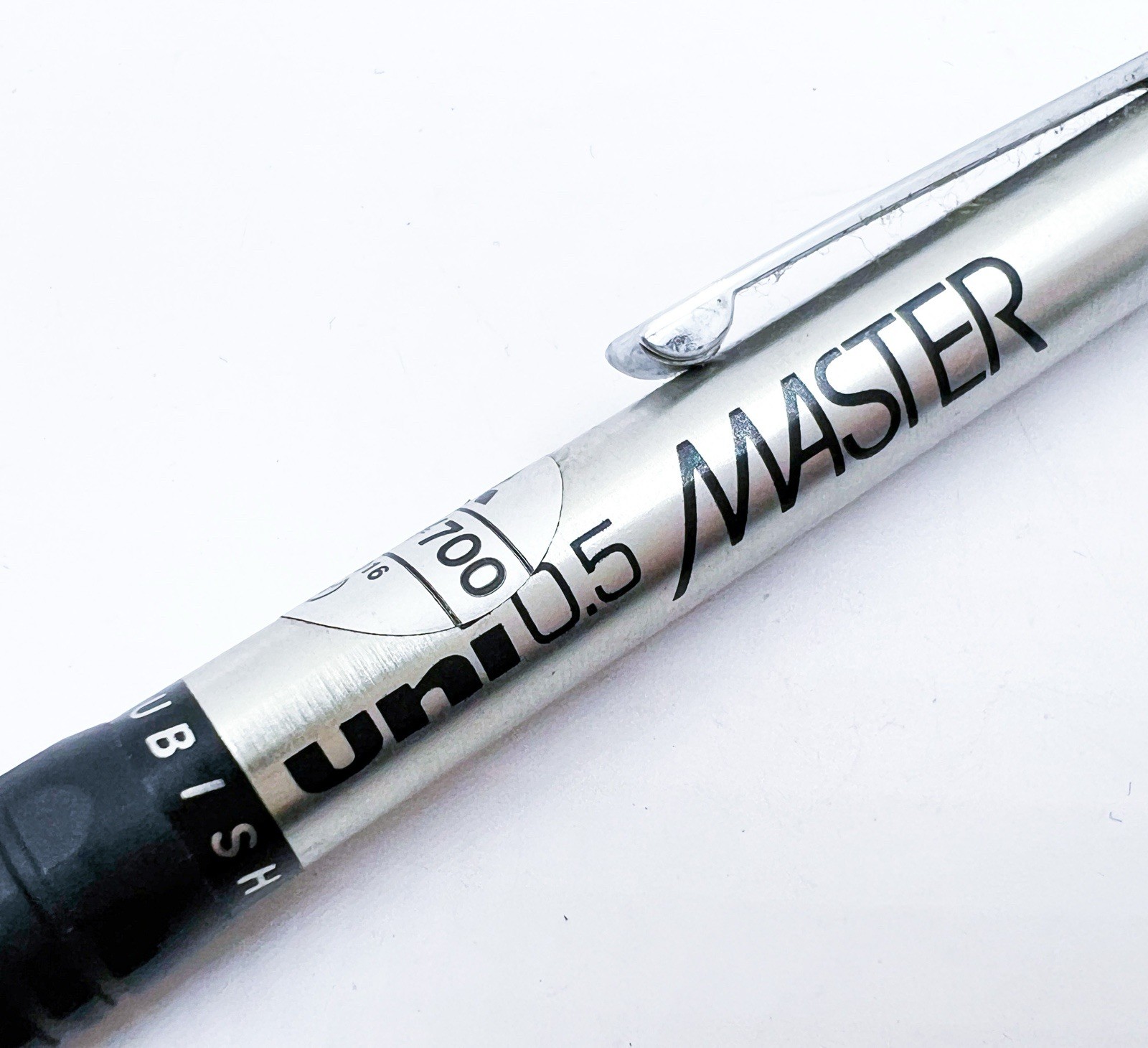 NOS Mitsubishi Uni Master Black 0.5 0.5mm Mechanical Pencil Functional