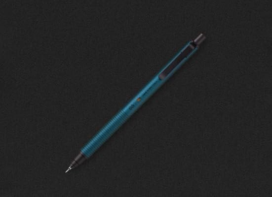 UNI Kuru Toga Metal Silent Blue 0.5mm Mechanical Pencil M5-KH New Japan