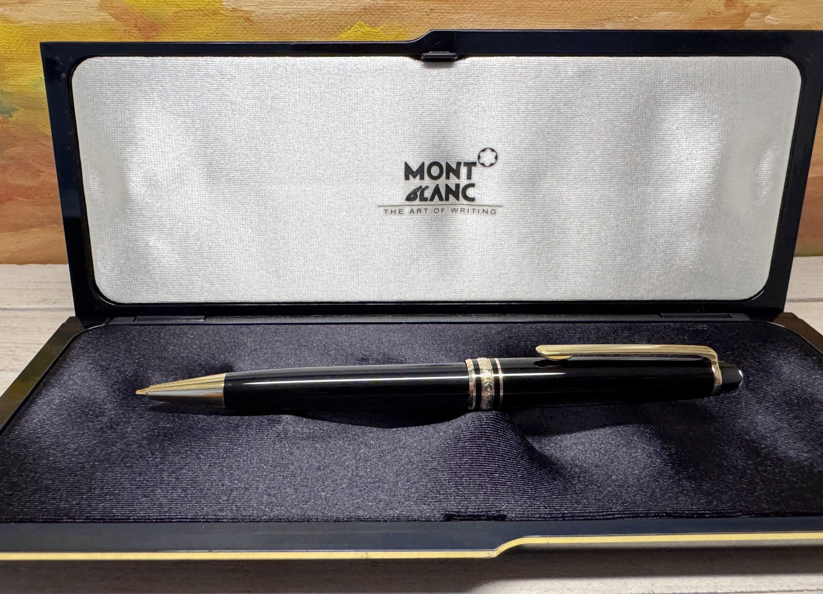 MONTBLANC Meisterstück Gold Trim Classique 165 Mechanical Pencil 0.7mm