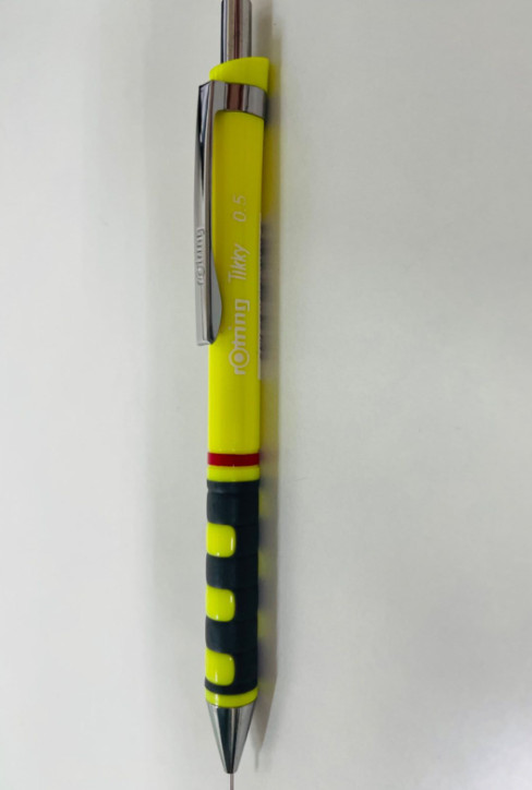 [Unused/10-piece set ] rOrting Ticky RD Sharp 0.5mm Neon Yellow limited From JP