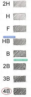 Lead Refills 18Pcs 5.6mm 4B 120mm Break Resistant Bold Graphite Drawing Writing