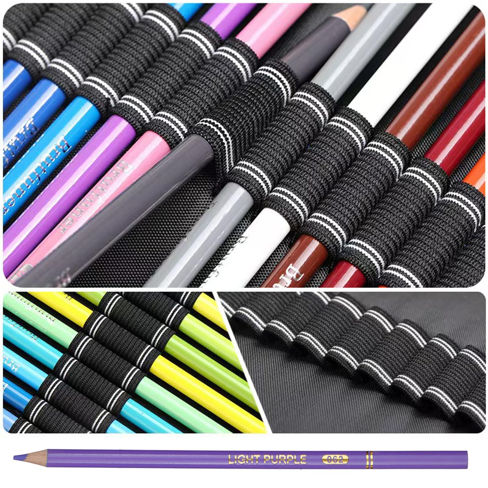 ZZWUAPT Purple Colored Pencils,Oil Based Wooden 1 Count (Pack of 1),