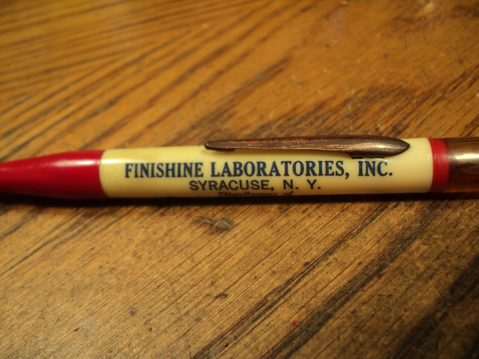Vintage Ritepoint Mechanical Pencil Finishine Laboratories 5-5/16″ Long Oil Cap