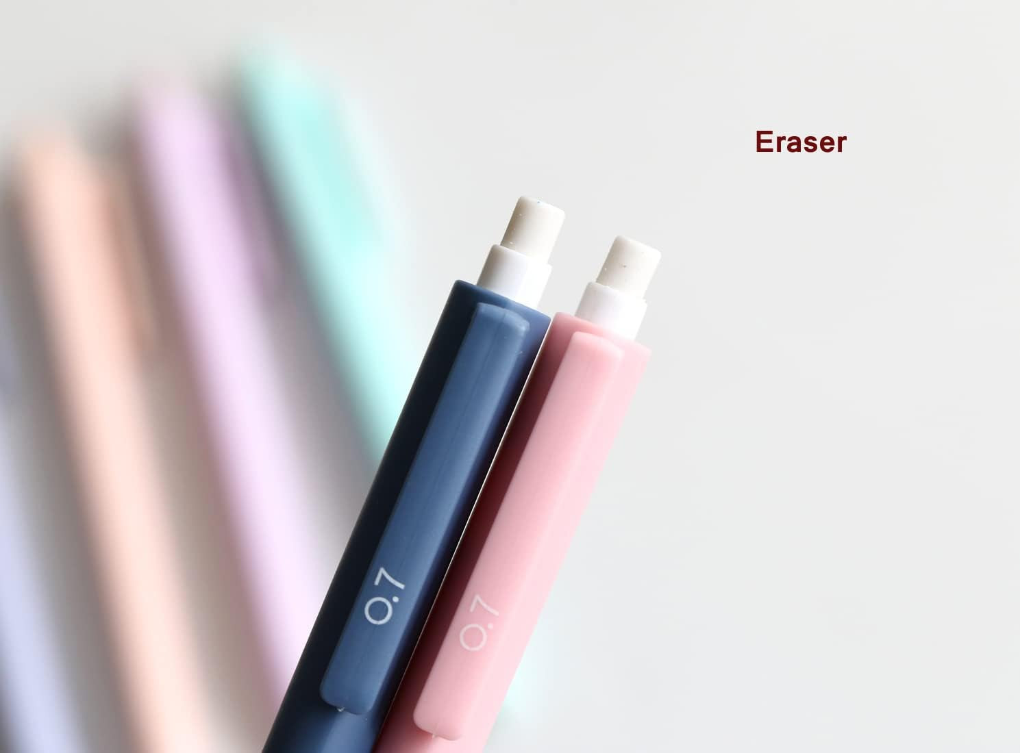 Solid Colors Mechanical Pencils 0.7Mm Triangle Shape Automatic Pencil for Writin