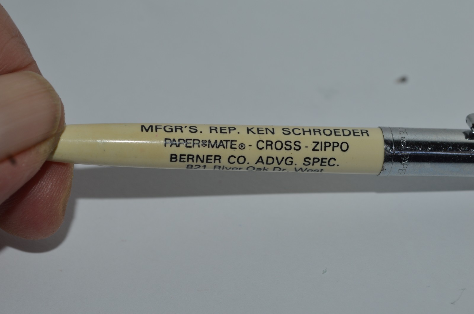 Paper Mate Profile Slim Grip Mechanical Pencil .9mm MFGR’S REP Sample Pencil